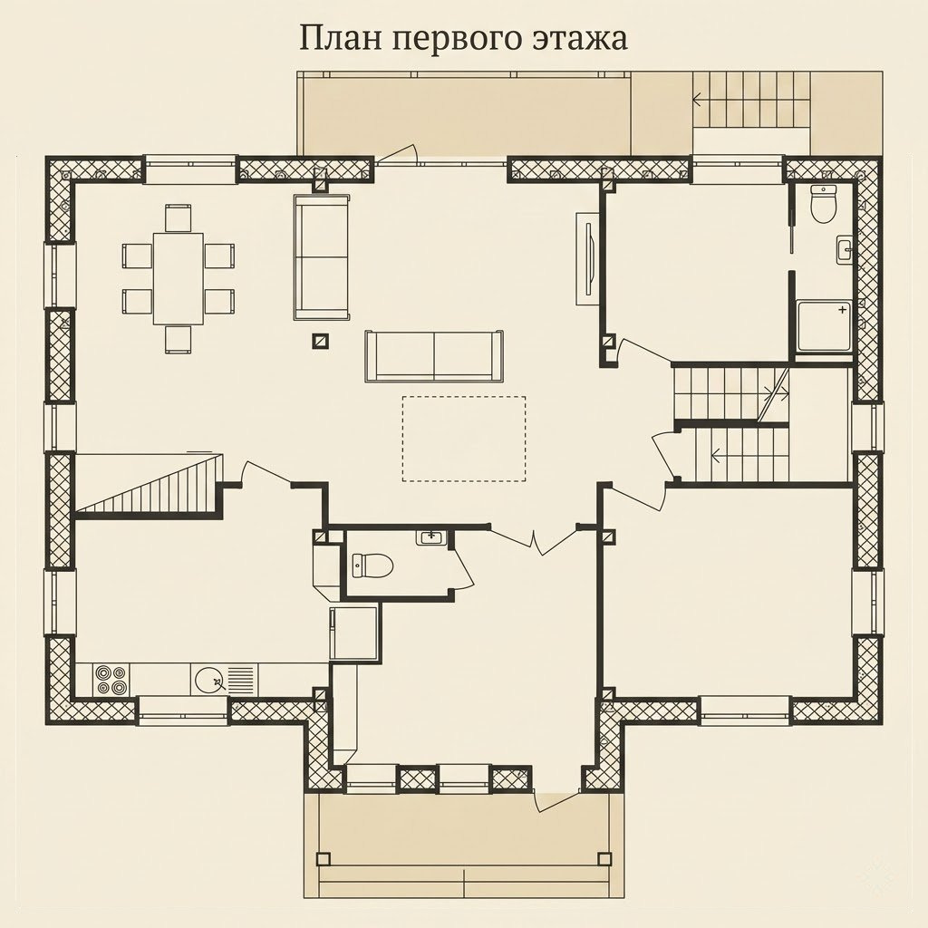 План дома для проверки проекта